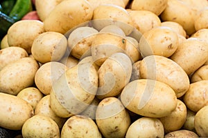 Potatoes For Sale At Farmers Market