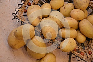 Potatos agricolture vegetables