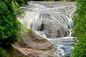 Potawatomi Falls in the Upper Peninsula of Michigan