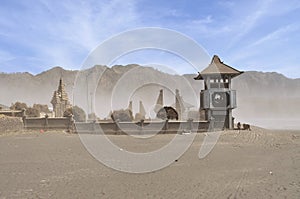 Poten Hindu Temple in Sea of Sands, Bromo Tengger