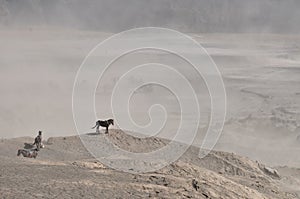 Poten Hindu Temple in Sea of Sands, Bromo Tengger