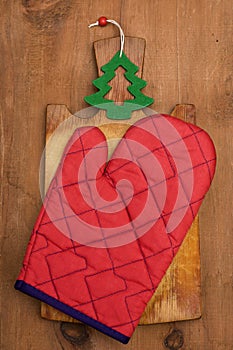 Potholder and cutting board