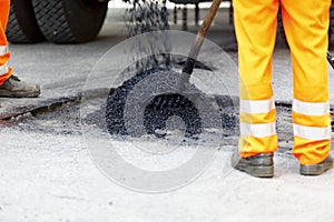 Pothole asphalt repair