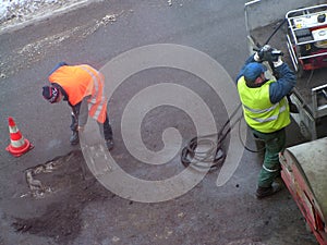 Pothole patching