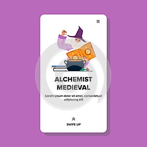 potion alchemist medieval vector