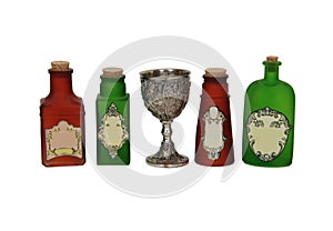 Potions and chalice photo