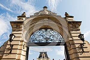Potocki palace in Lviv. photo