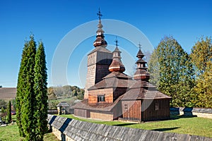 Potoky, drevený kostol sv. Paraskievy,