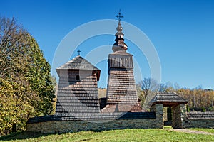 Potoky, drevený kostol sv. Paraskievy,