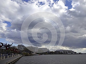 Potomac River on a Blustery Day