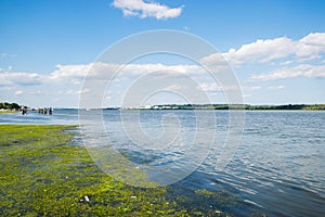 Potomac River Waterfront Neighborhood in Alexandria, Virginia du photo