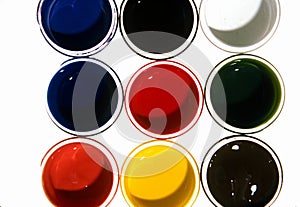 pots of colors