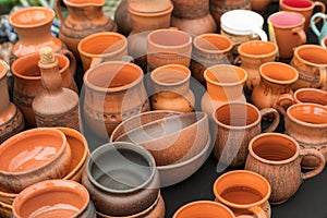 Pots and pottery earthen sauceres