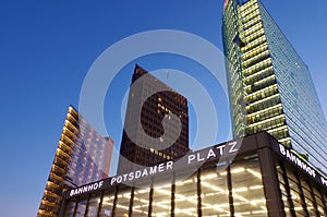 Potsdamer platz in berlin