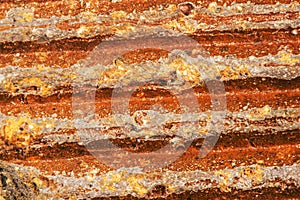 Potsherd, antique closeup