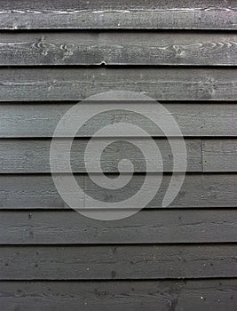 Potted Wood Wall of a farmhouse in the south of the Netherlands