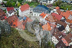 Pottenstein from above