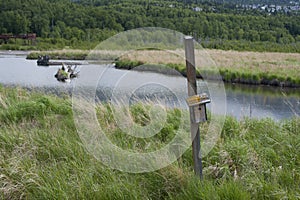 Potter Marsh Wildlife Refuge Anchorage Alaska