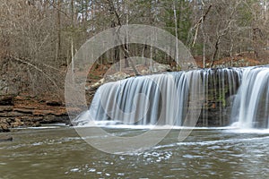 Potter`s Falls in Eastern Tennessee photo