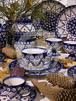 Pottery from Boleslawiec,