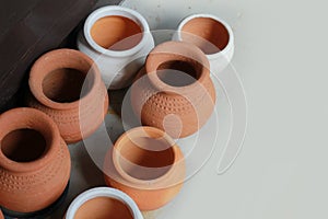 Pottery is the ceramic material