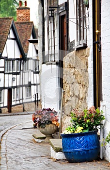 Pottery in a Charming Street in Warwick, England