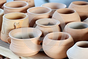 Pottery crocks