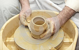 Pottery handmade art and craft