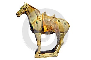 Pottery horse