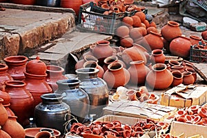Pottery Items Made in Dharavi, Mumbai, Maharashtra, India