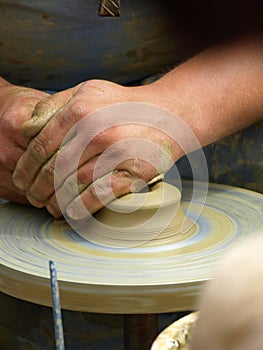 Pottery making