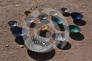 Pottery in Morocco photo