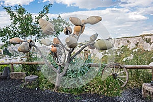 Pottery tree in Turkey