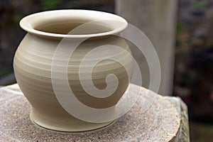 Pottery vase photo