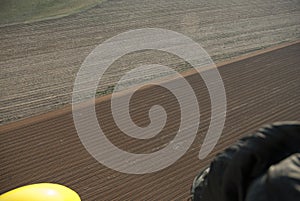 Poughed fields as viewed from the air_2
