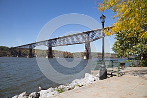 Poughkeepsie Railroad Bridge in upstate New York