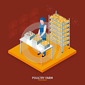 Poultry Farm Worker Composition