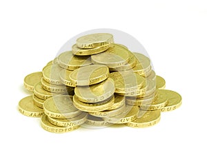 Pound Coin Pile