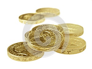 Pound coins