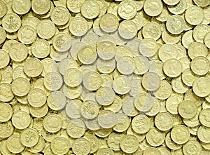 Pound Coins Background