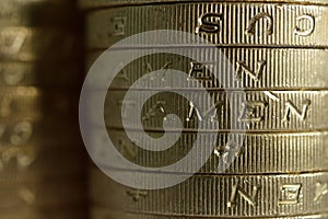 Pound Coins Macro