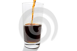 Poured Soft Drink