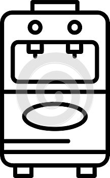 Pourer Outline Vector Icon