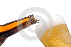 Pouring Beer