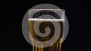 Pouring Beer in to Glass