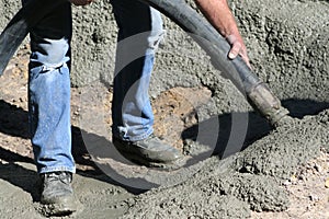 Pouring Concrete