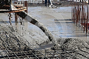 Pouring Concrete photo