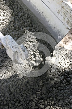 Odlévání beton 