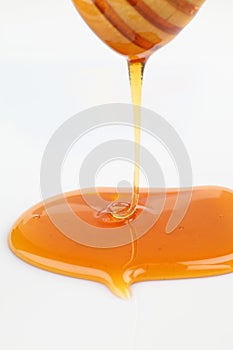 Pouring honey