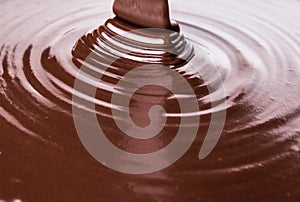 Pouring Hot Chocolate Liquid IV